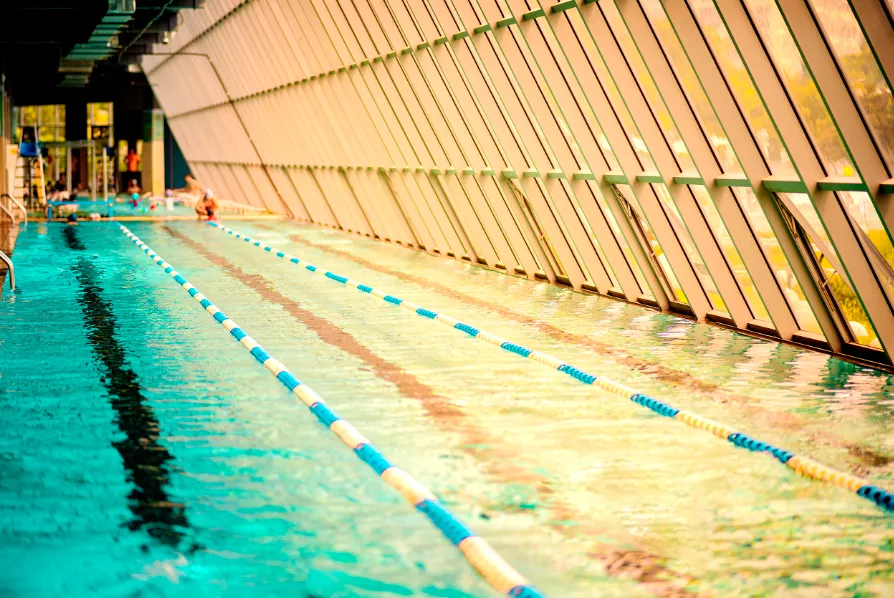 荆州成人混凝土钢结构游泳池项目